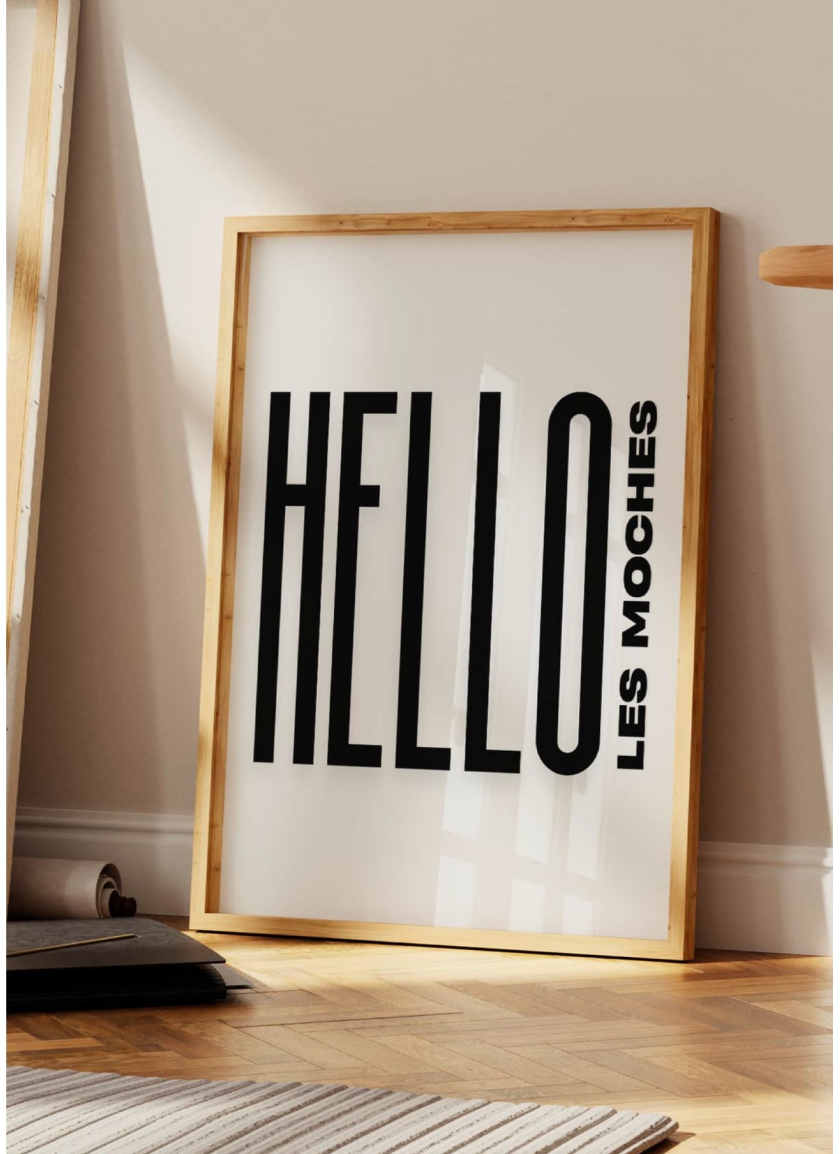 Affiche Hello les moches, affiche Humour |  L’Afficherie