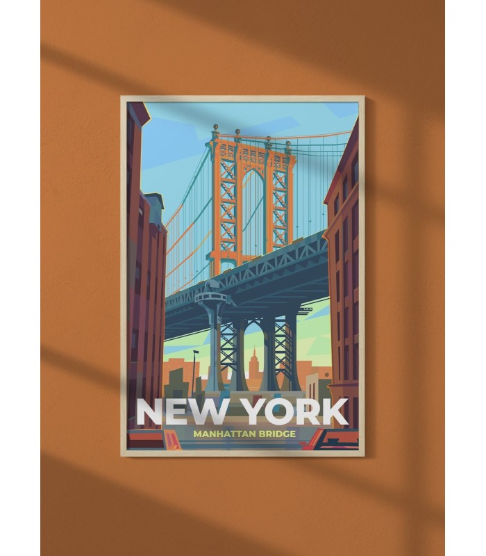 Affiche ville New York 3