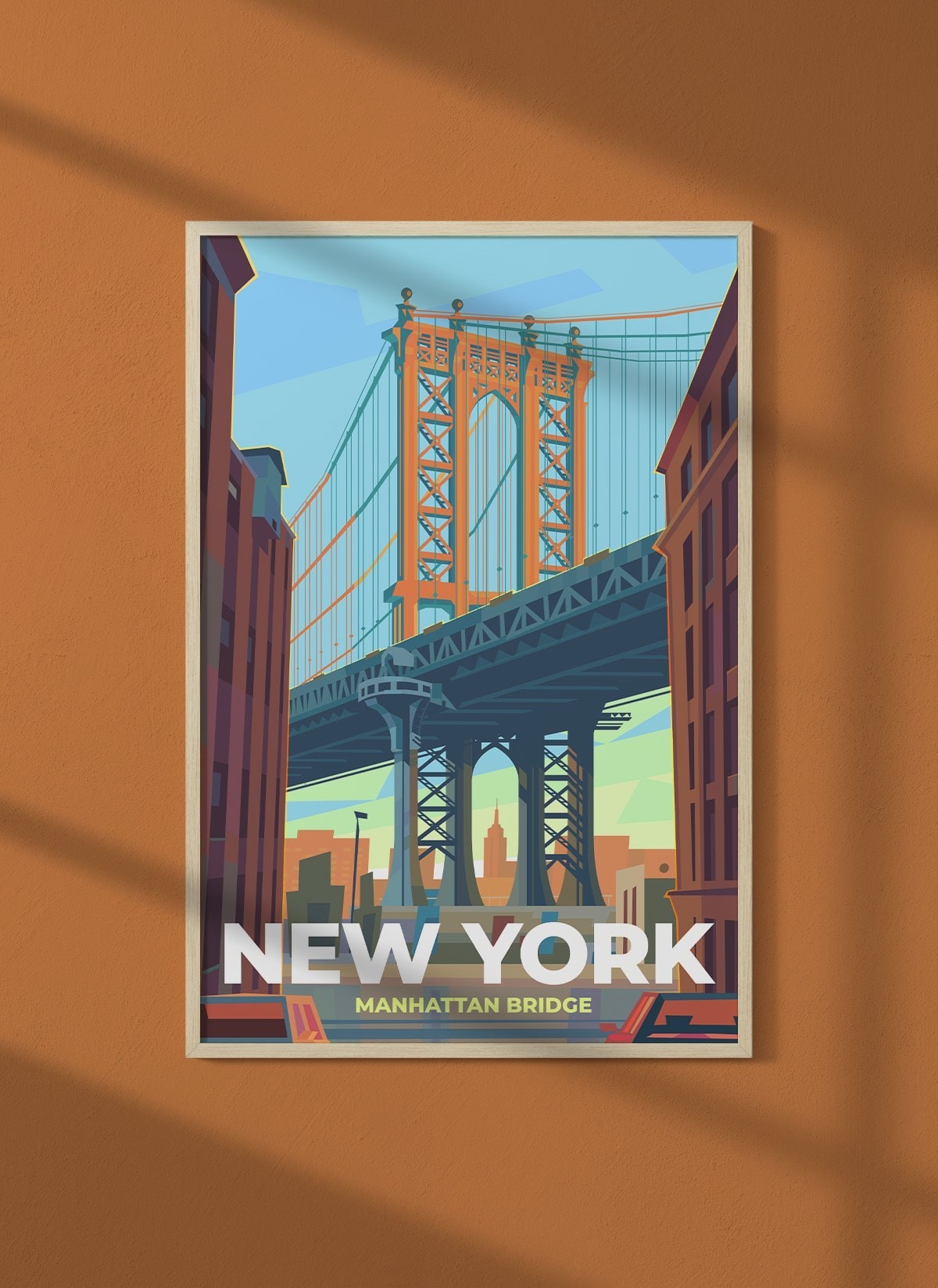 Affiche ville New York 3, déco murale |  L’Afficherie