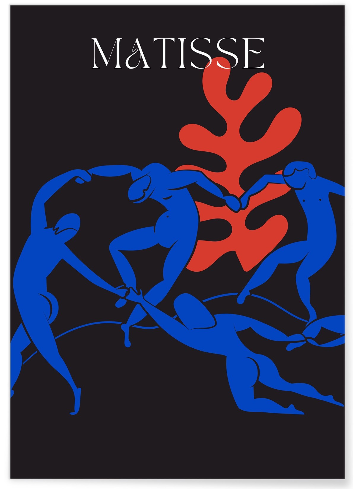 Affiche Matisse "La Danse" – Art moderne et minimaliste