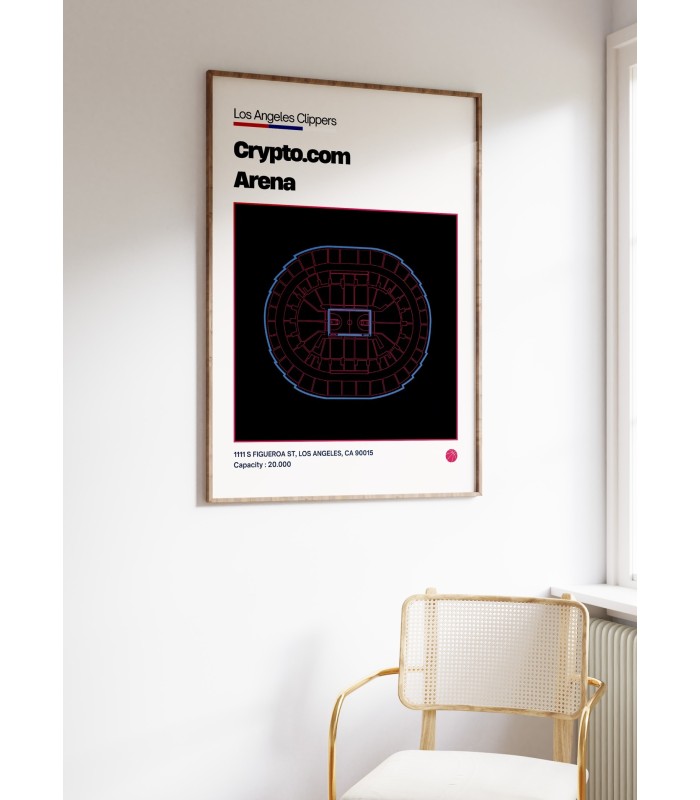 Affiche Crypto Arena - Los Angeles Clippers