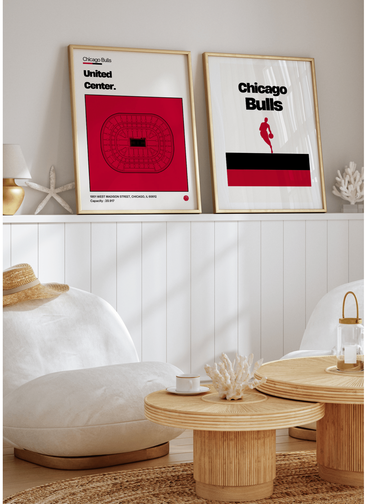 Affiche United Center - Chicago Bulls