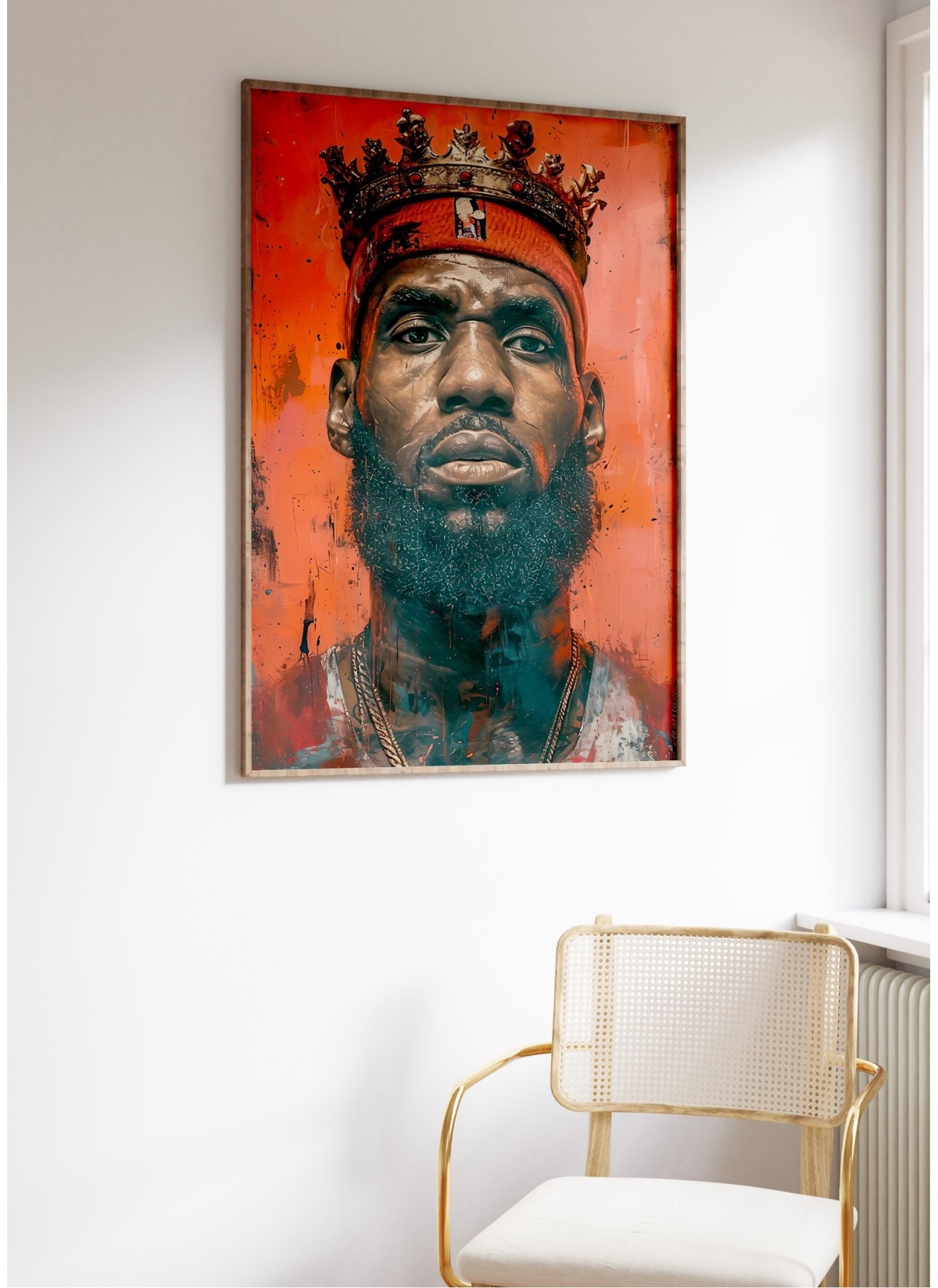 Affiche LeBron James - Art iconique