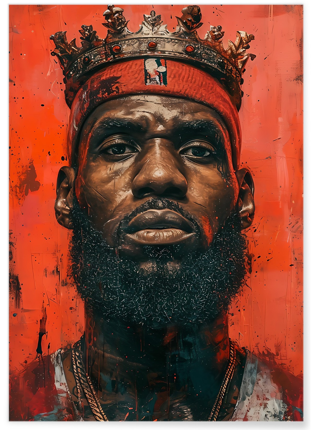 Affiche LeBron James - Art iconique