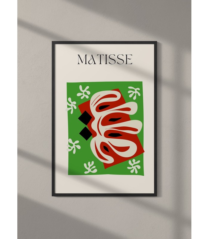 Affiche Matisse "Nature Abstraite" – Feuillage et formes organiques