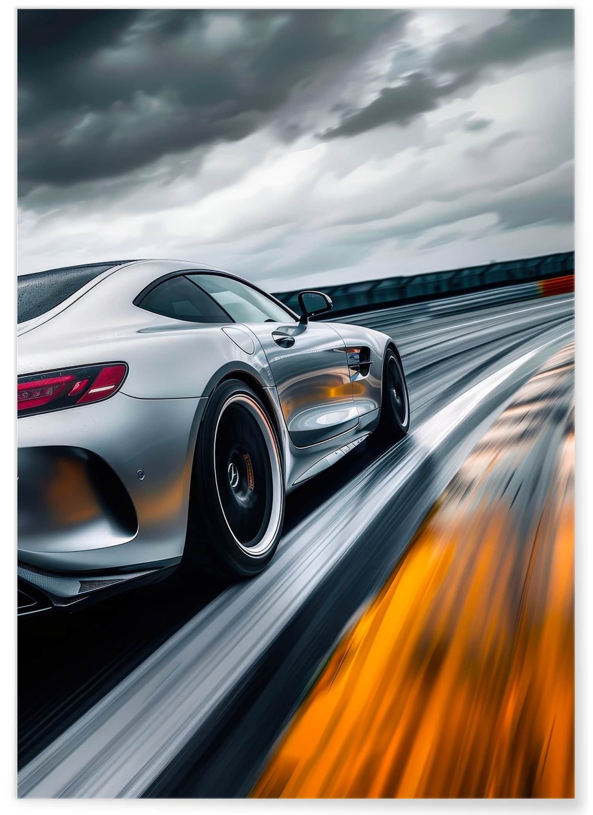 Affiche Mercedes AMG GT| L’Afficherie