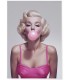 Affiche Marilyn Bubblegum Pop Art