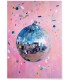 Affiche Boule Disco Pop Art