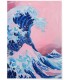 Affiche Vague Japonaise Pop Art