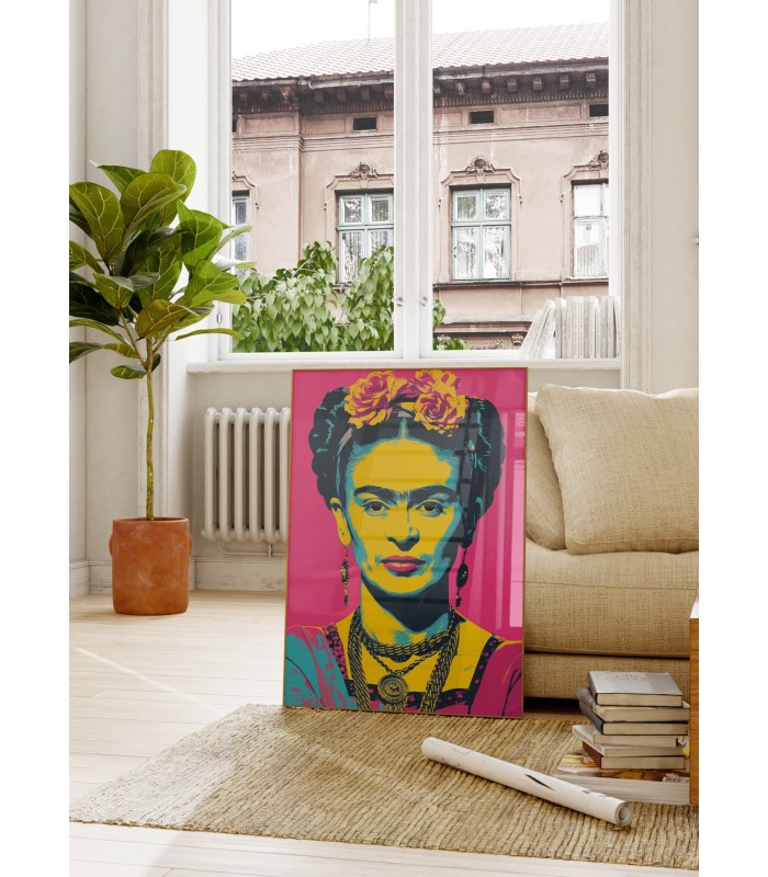 Affiche Frida Kahlo Pop Art