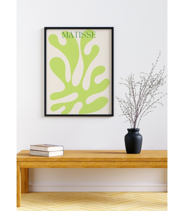 Affiche Matisse "Feuillage Vert Clair" – Abstraction Nature