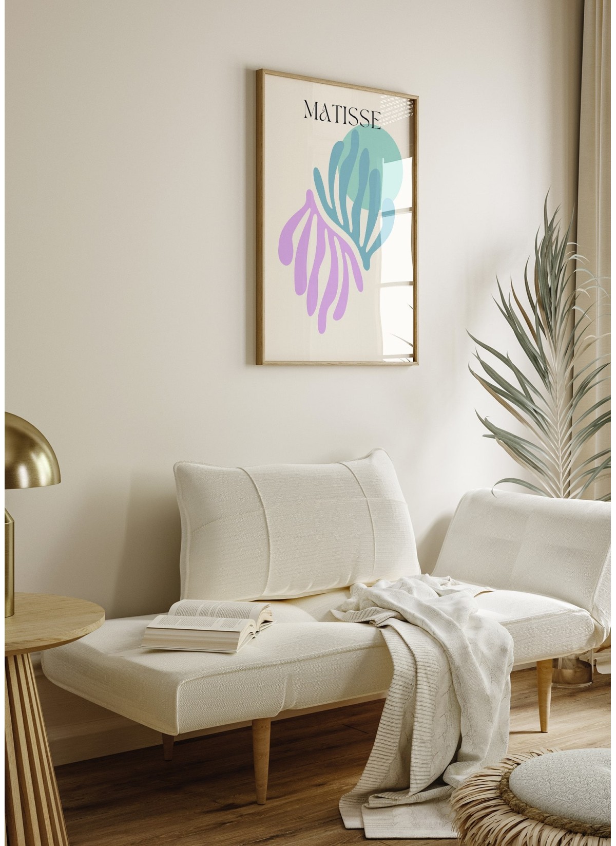 Affiche Matisse "Composition Botanique" – Motifs naturels