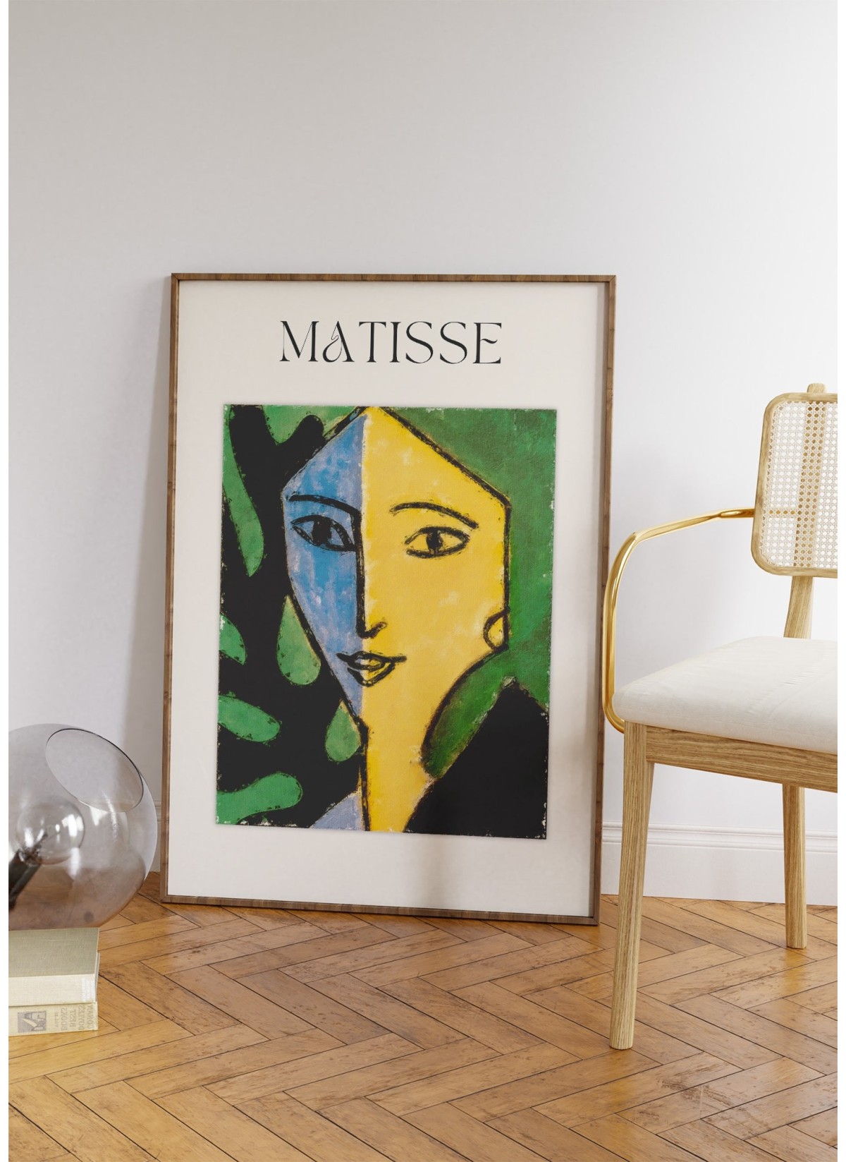 Affiche Matisse - Portrait Coloré