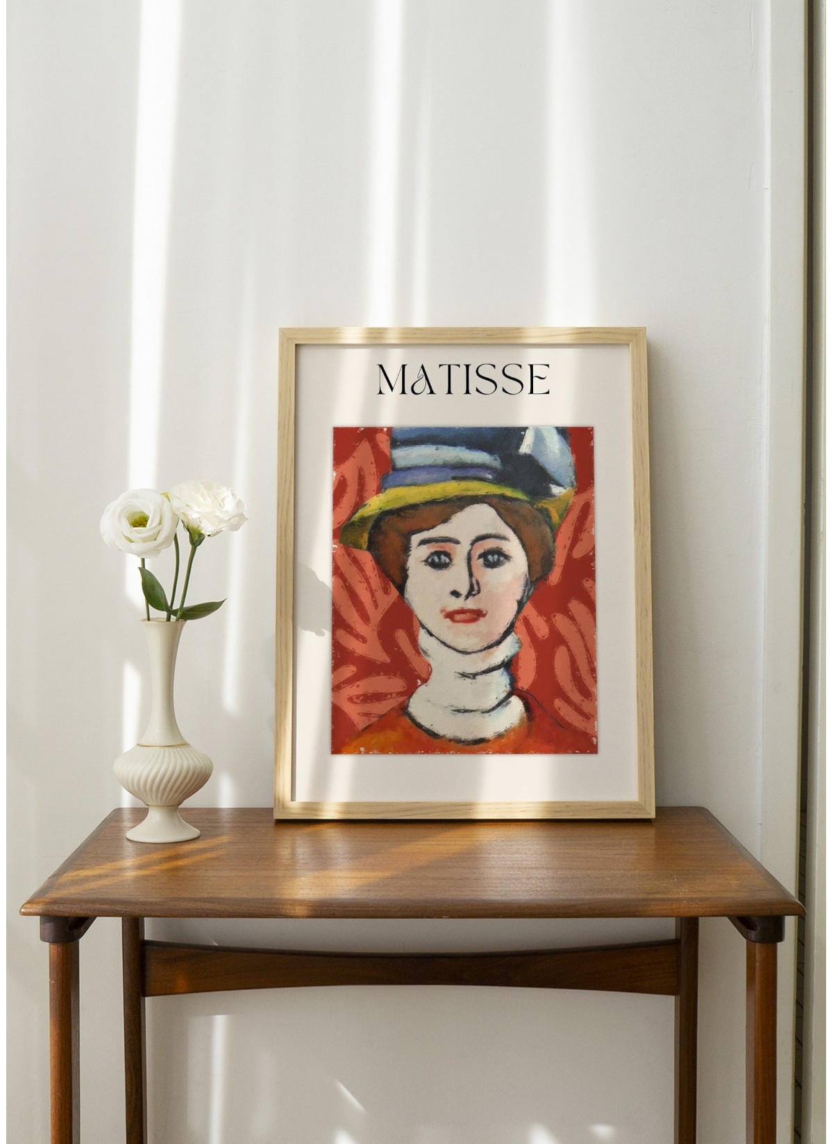 Affiche Matisse - Femme au Chapeau