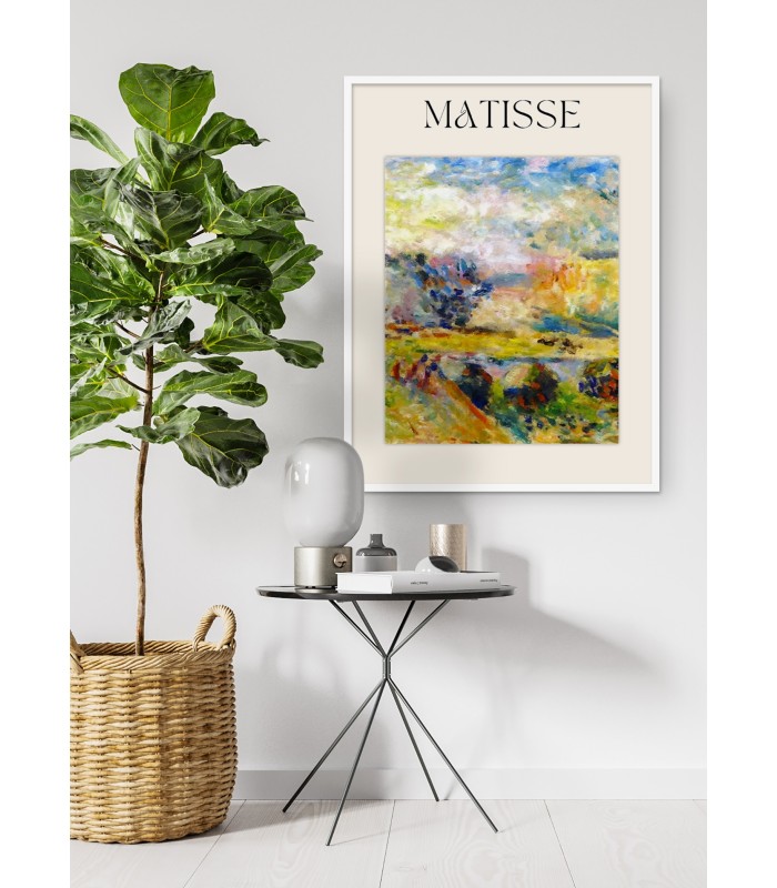 Affiche Matisse - Paysage Coloré