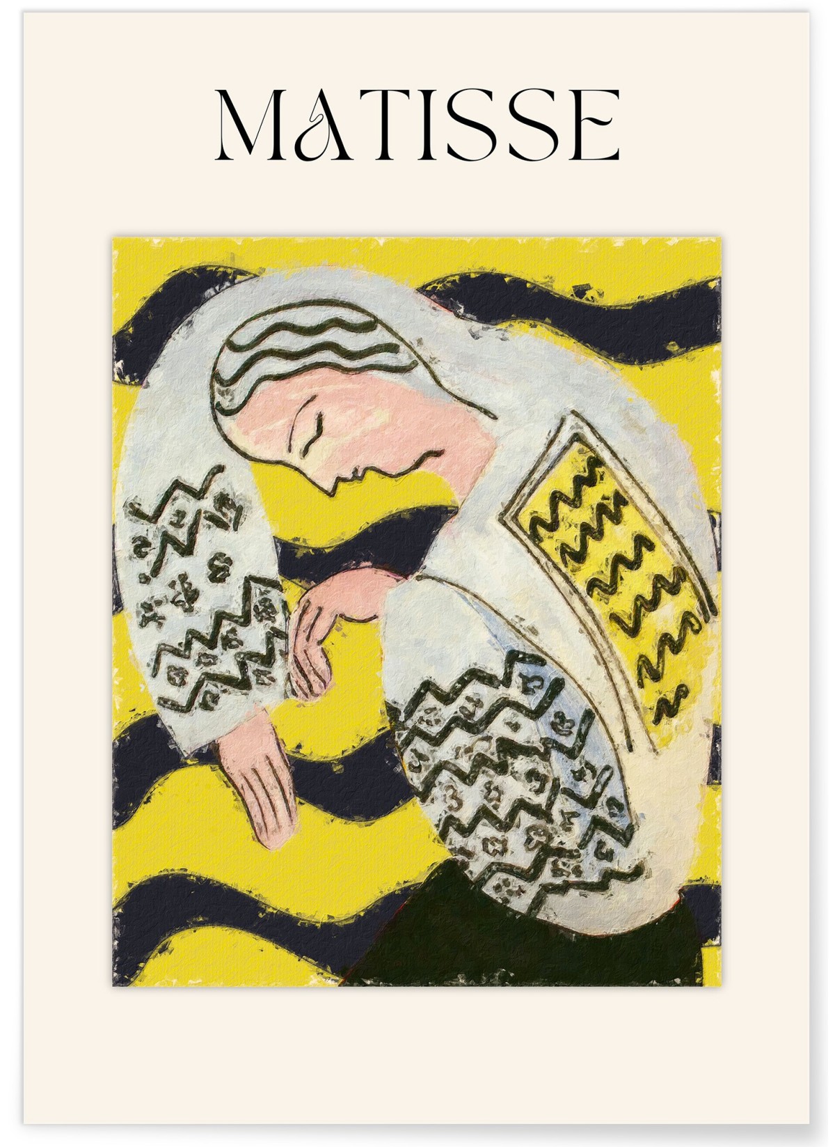 Poster Matisse - Femme endormie