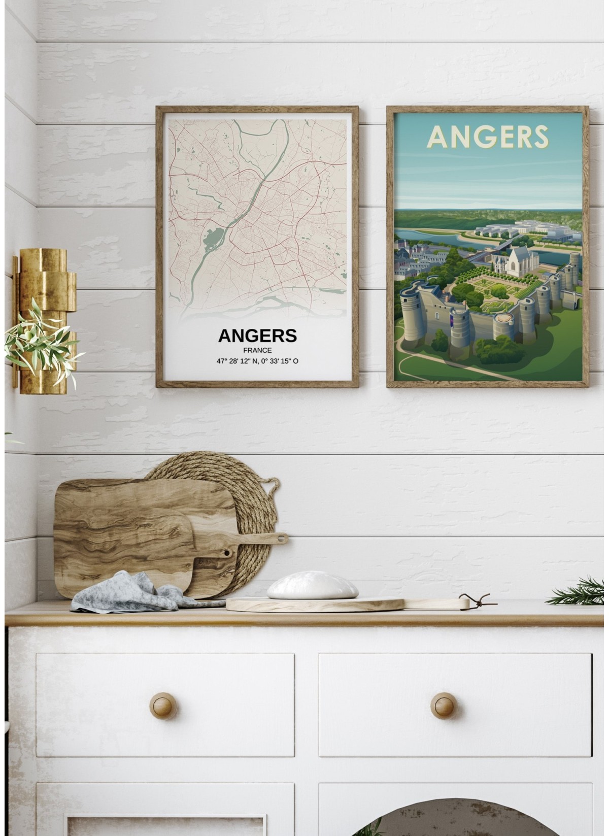 Affiche ville Angers 4