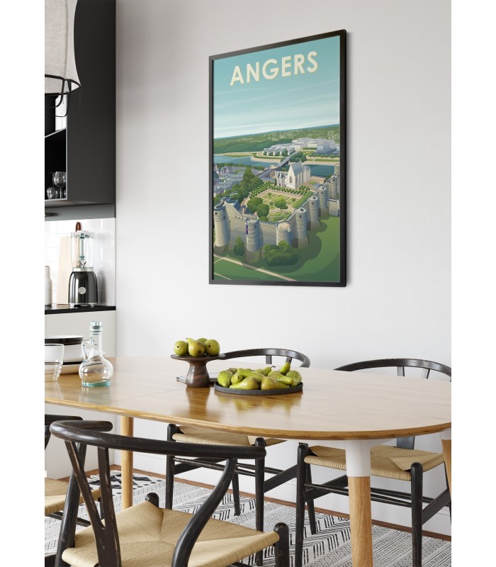 Affiche ville Angers 4