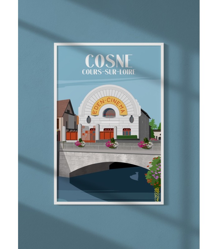 Affiche ville Cosne-Cours-sur-Loire