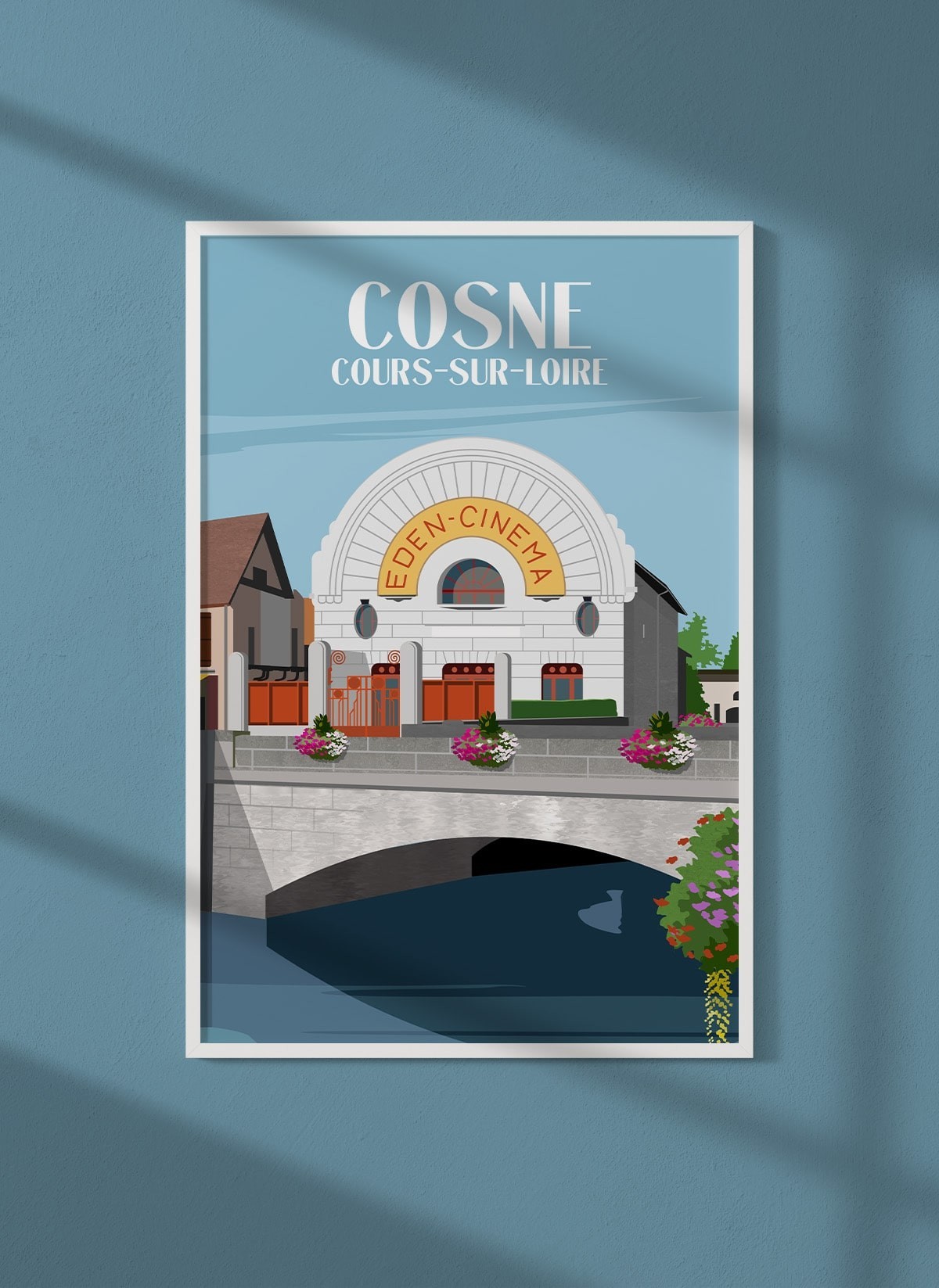 Affiche ville Cosne-Cours-sur-Loire
