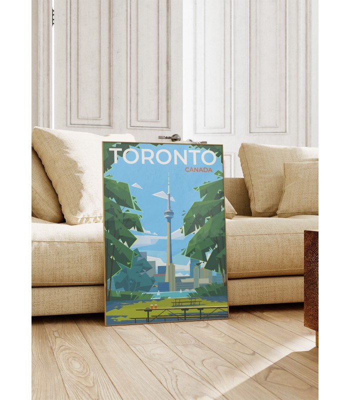 Affiche ville Toronto 2