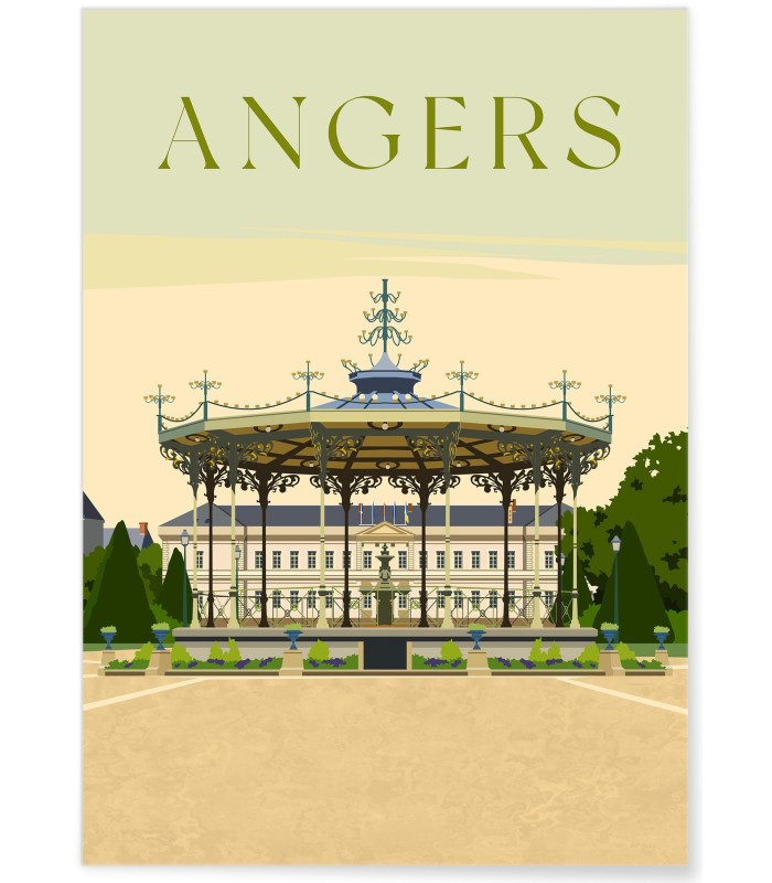 Affiche ville Angers 5