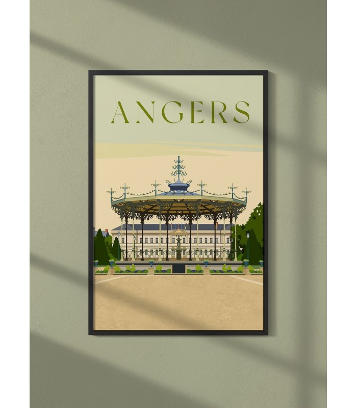 Affiche ville Angers 5