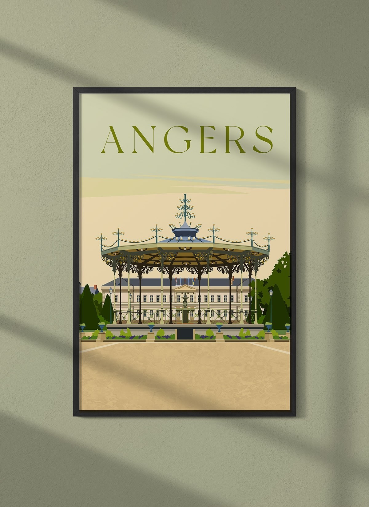 Affiche ville Angers 5