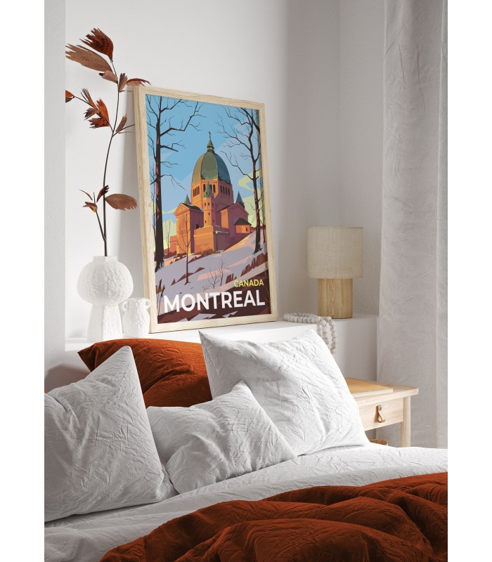 Affiche ville Montréal 2