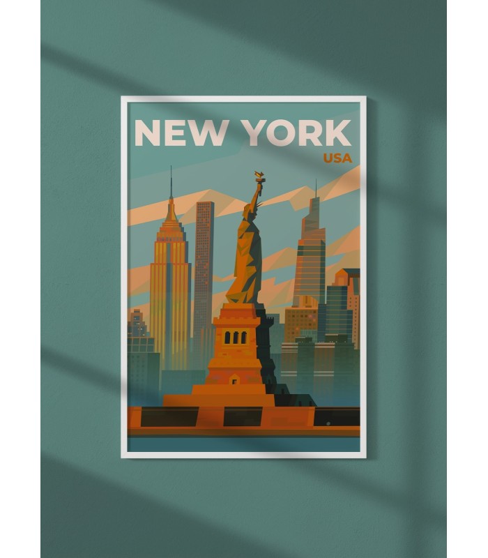 Affiche ville New York 4