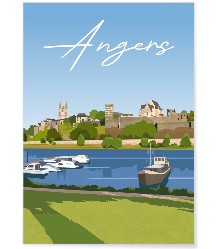 Affiche ville Angers 6