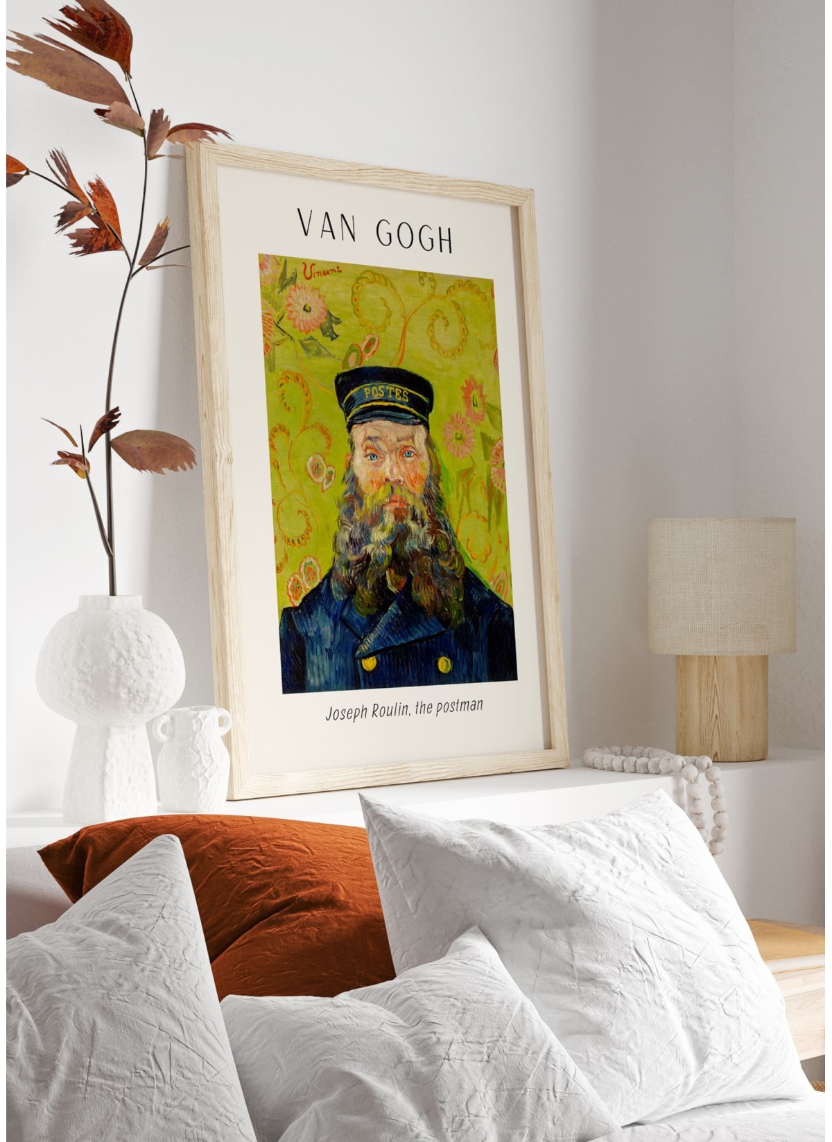 Affiche Van Gogh - Joseph Roulin, the postman