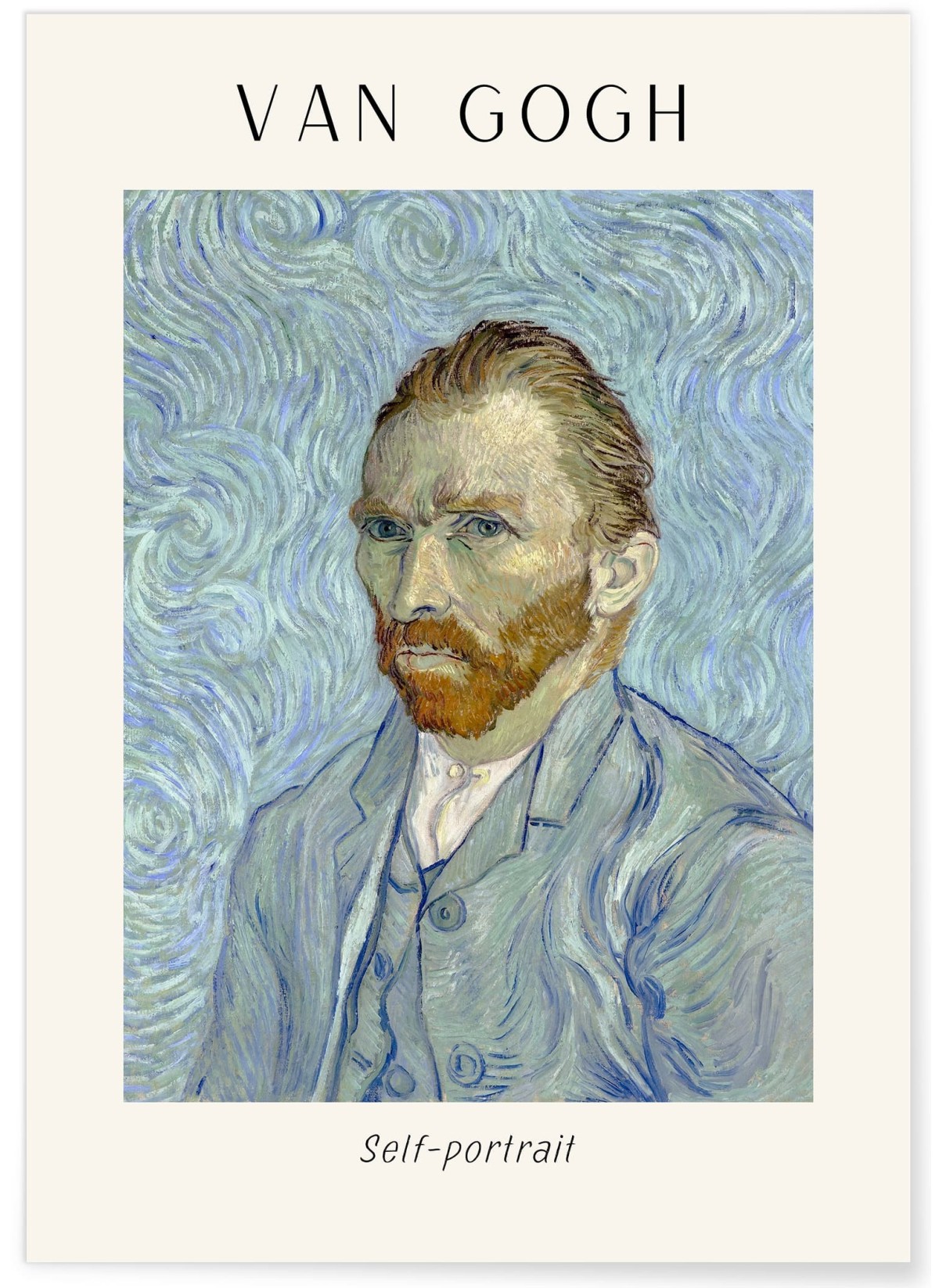Affiche Van Gogh - Self-portrait