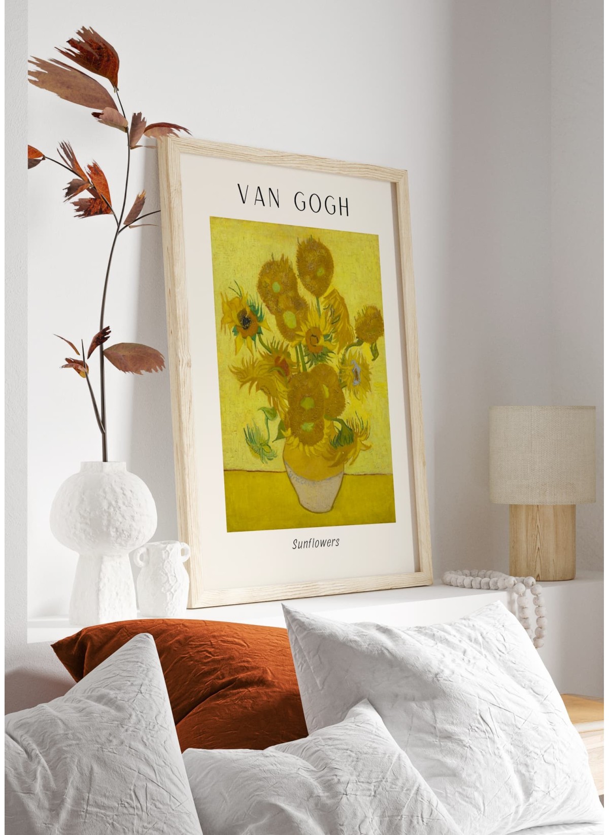 Affiche Van Gogh - Sunflowers