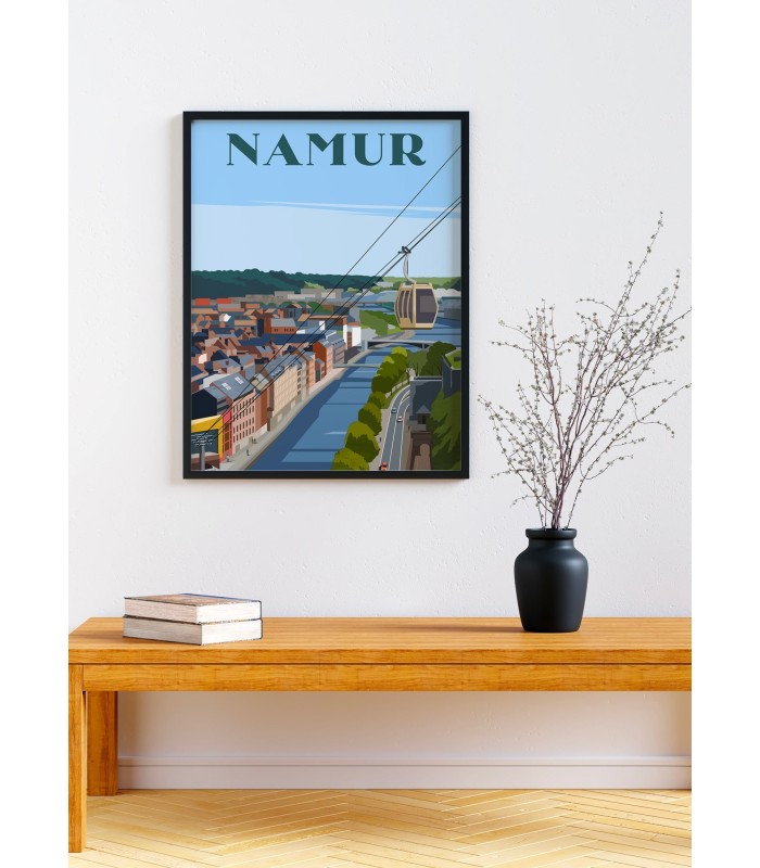 Affiche ville Namur