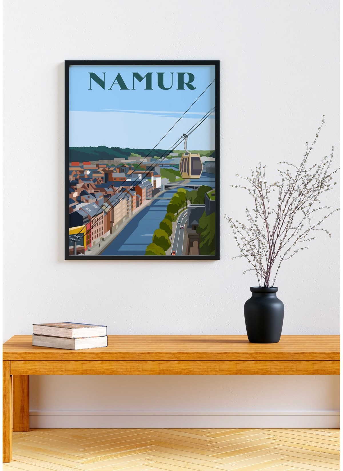 Affiche ville Namur