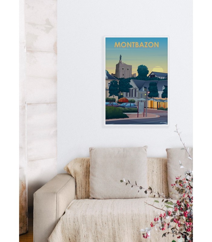 Affiche ville Montbazon