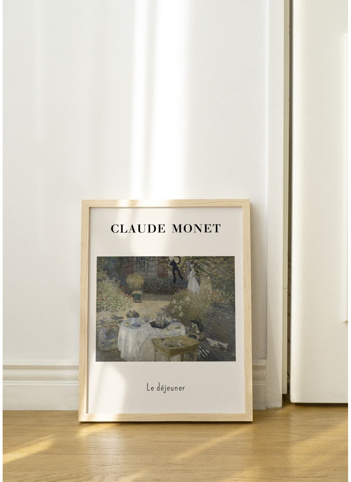 Affiche Claude Monet - Le Déjeuner