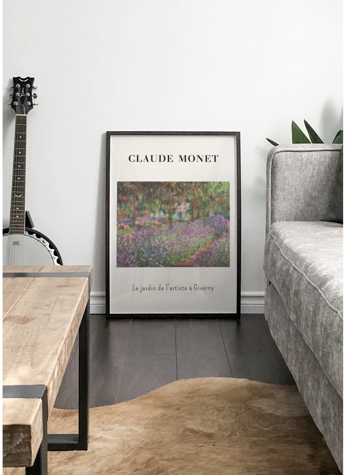 Affiche Claude Monet - Le Jardin de l'artiste à Giverny