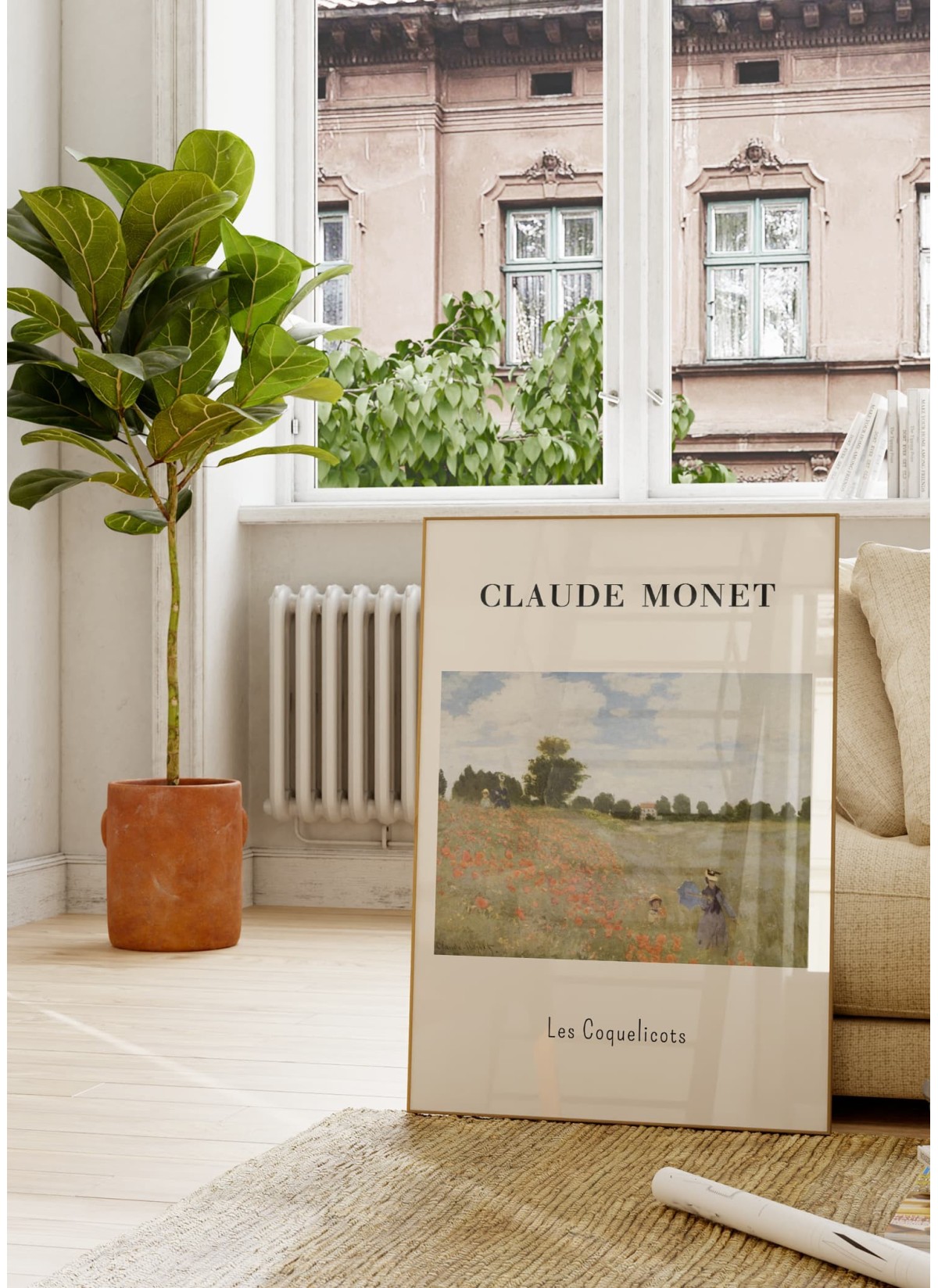 Affiche Claude Monet - Les Coquelicots