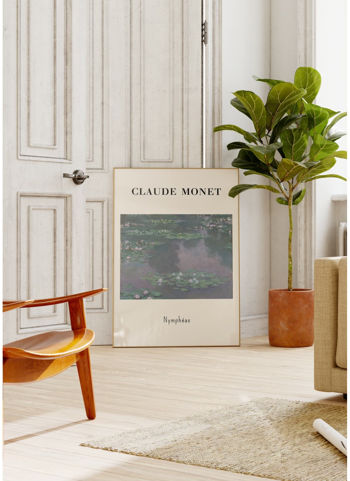 Affiche Claude Monet - Nymphéas