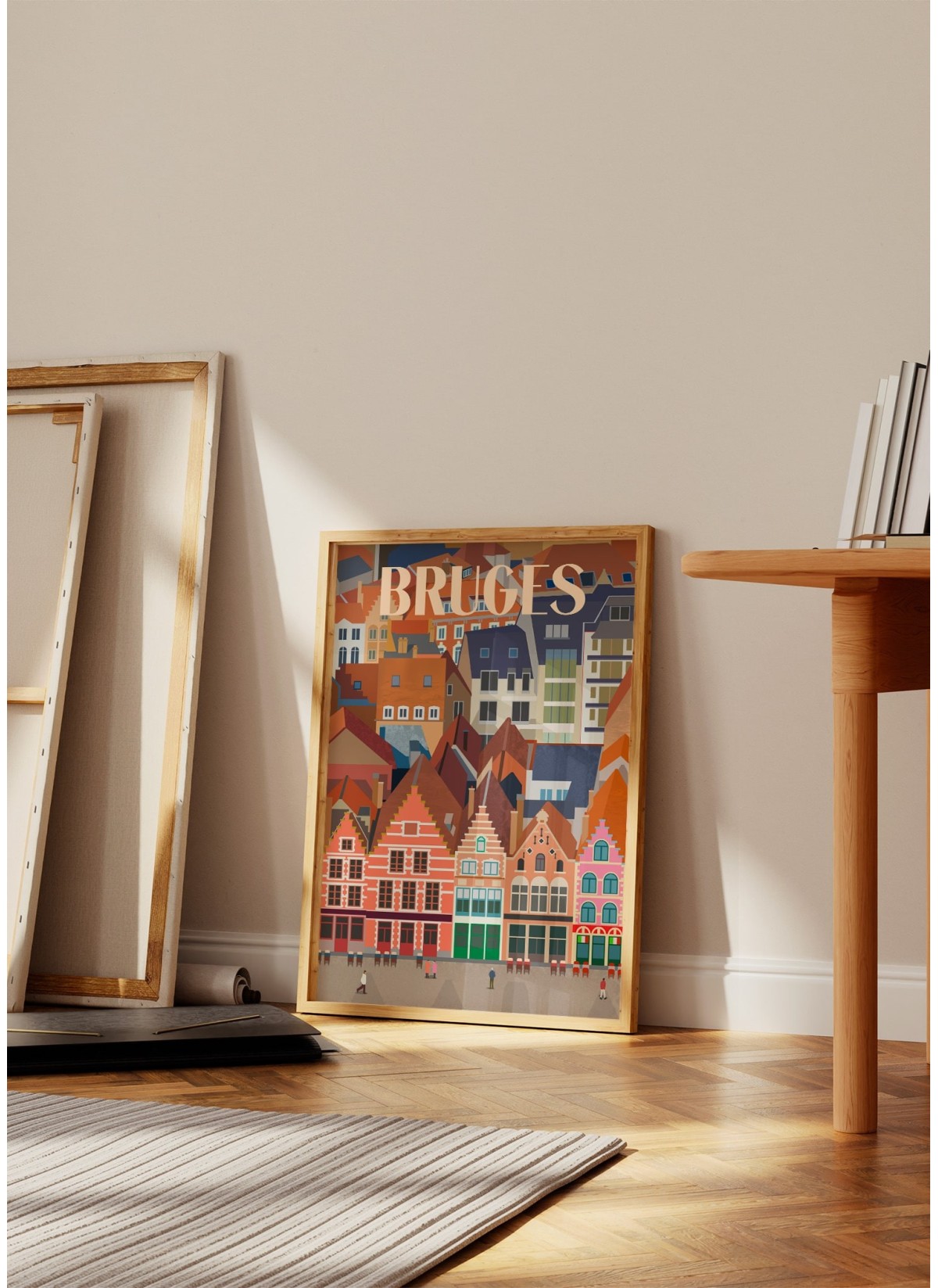 Affiche ville Bruges 2