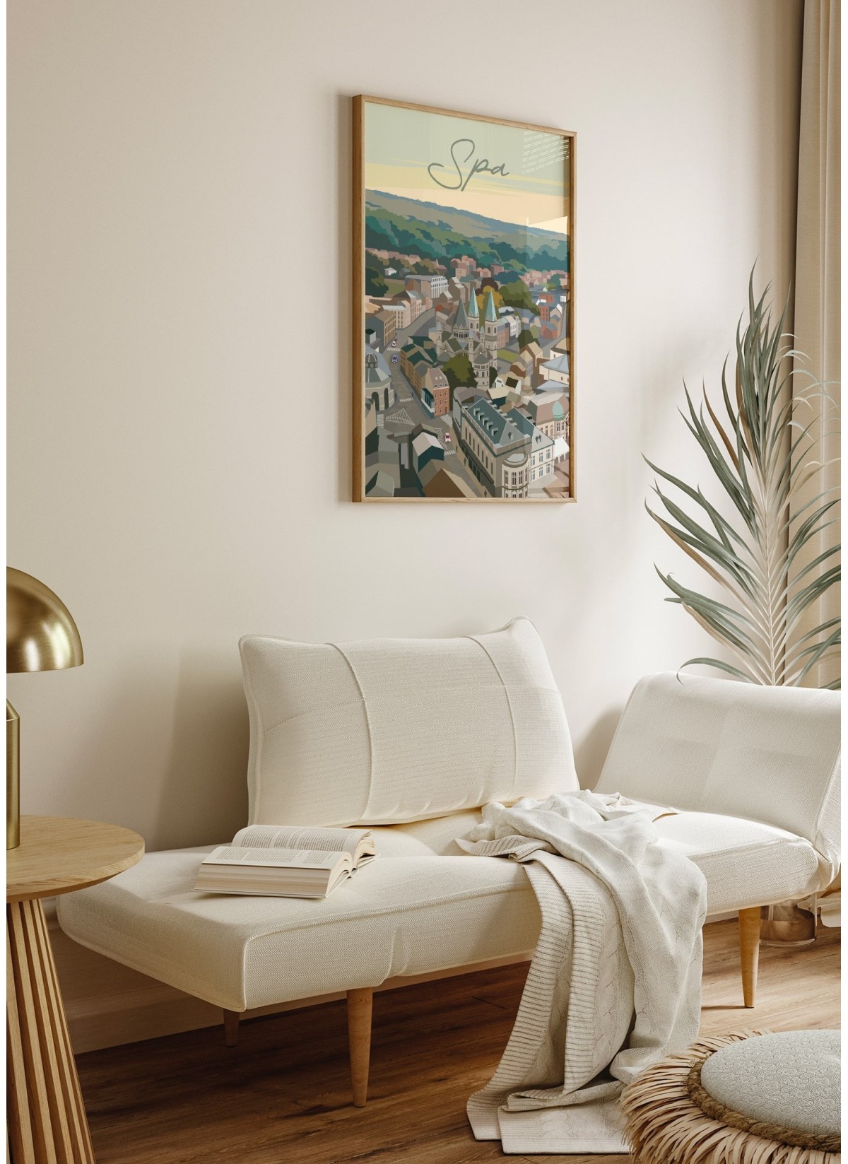 Affiche ville Spa
