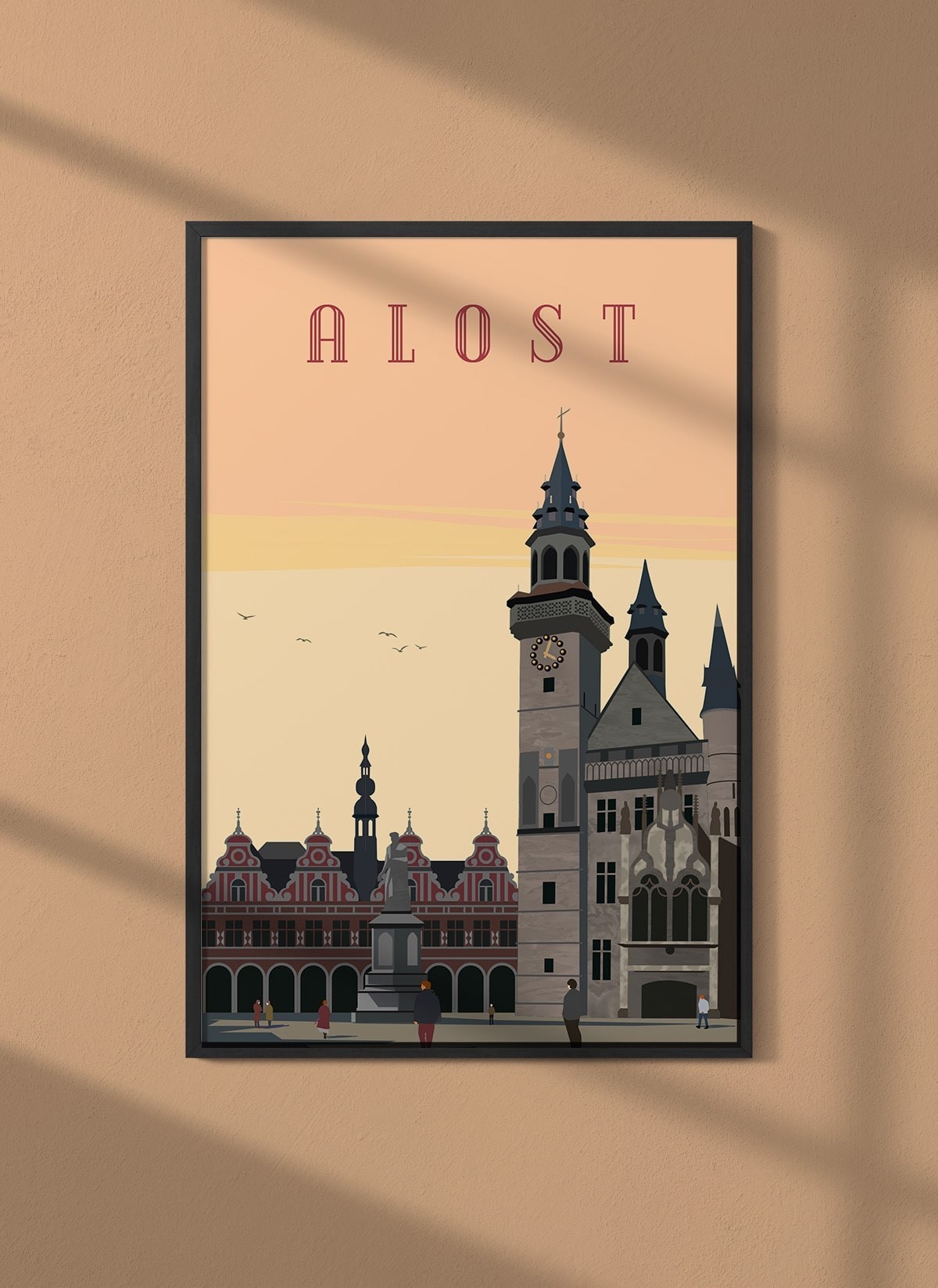 Affiche ville Alost