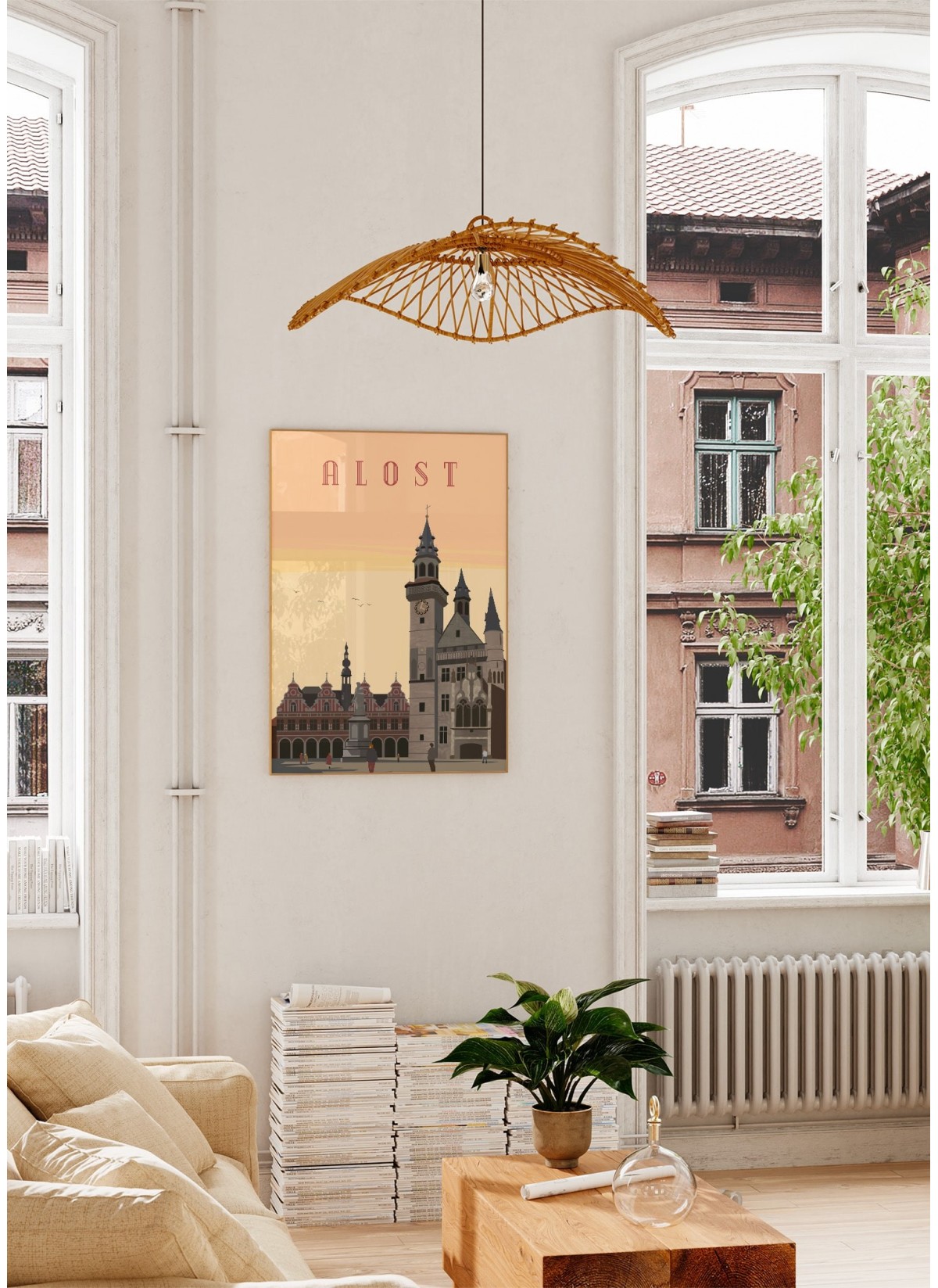 Affiche ville Alost