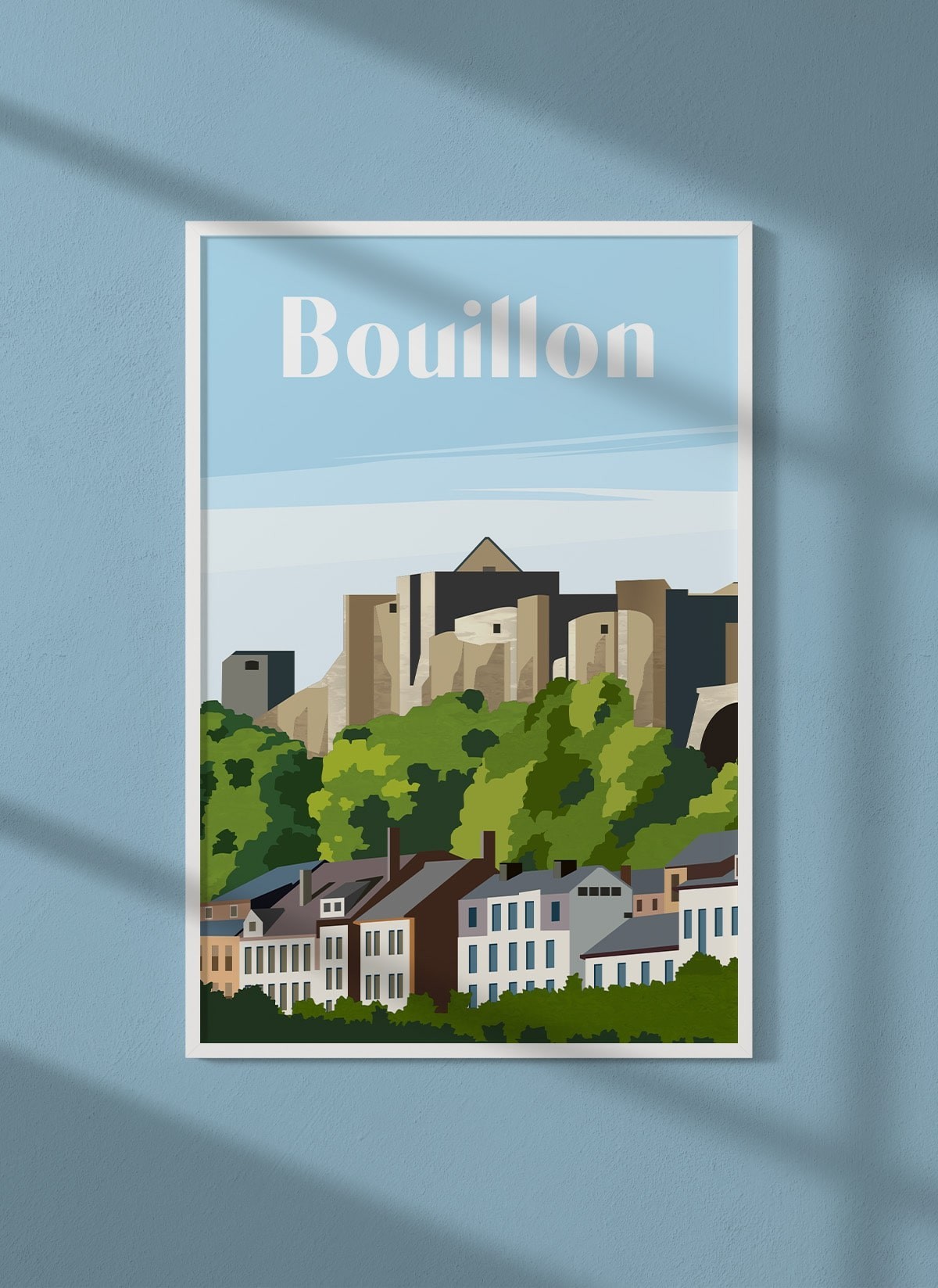 Affiche ville Bouillon