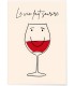 Affiche Le vin fait sourire