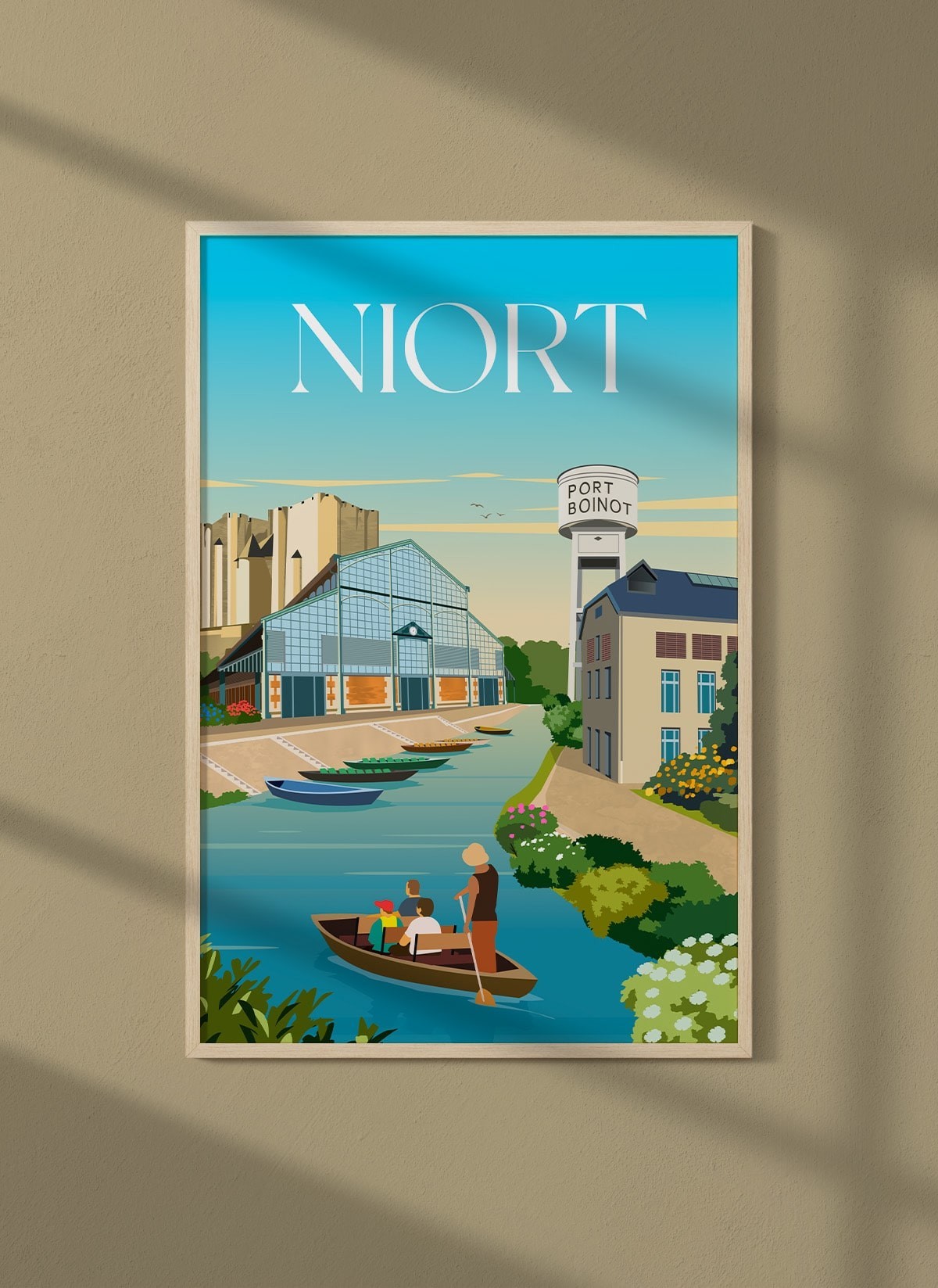 Affiche ville Niort 2