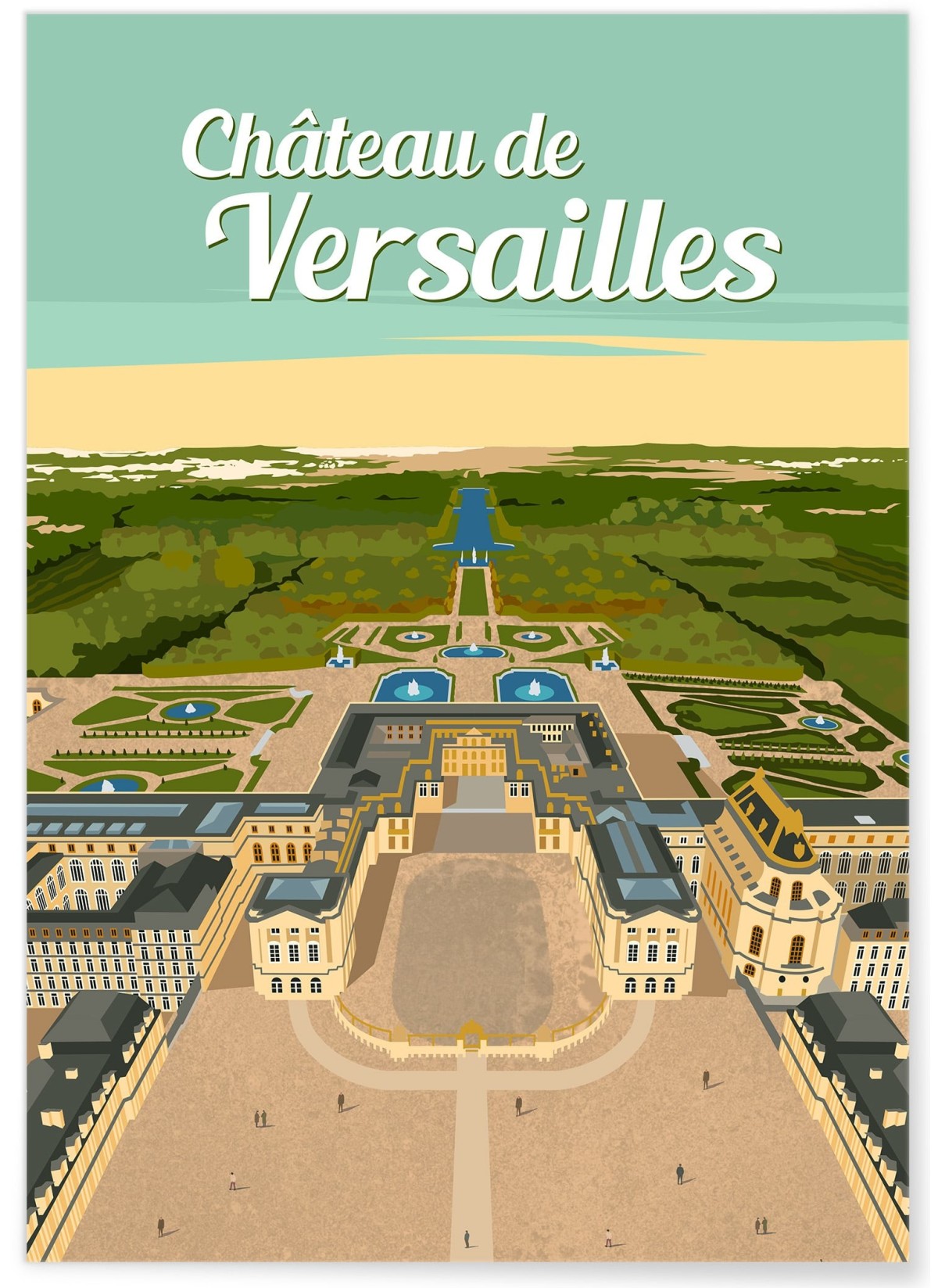 Affiche Château de Versailles