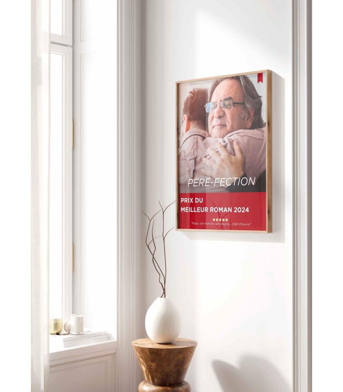 Affiche Couverture Roman personnalisée - Édition Papa